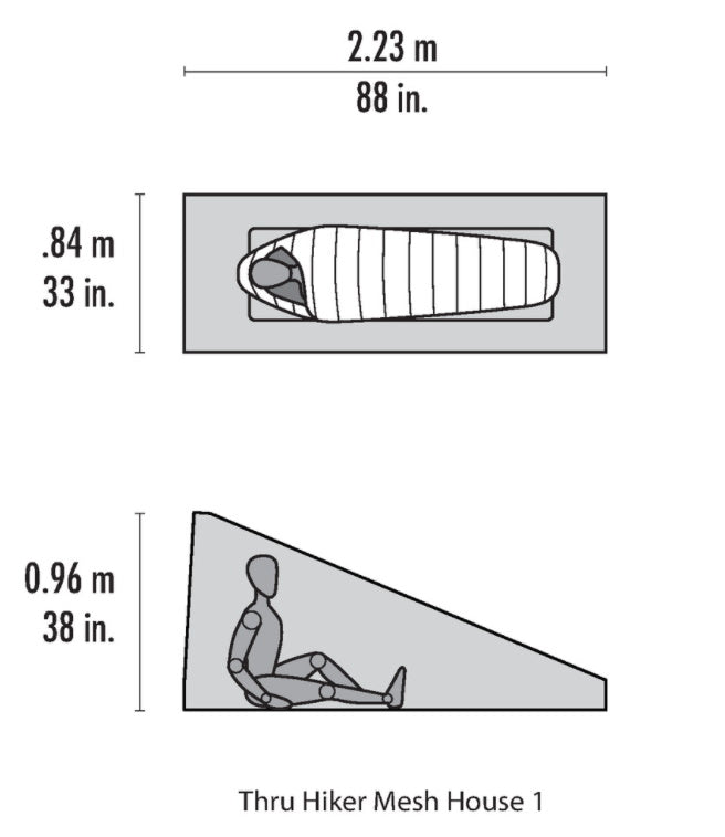 MSR Thru-Hiker. Mesh House 1 | S4 Supplies