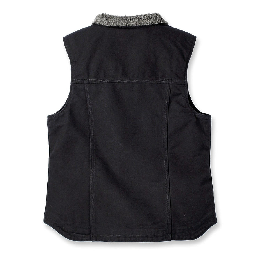 SHERPA LINED MOCK NECK WESTE- RELAXED FIT WASHED w*