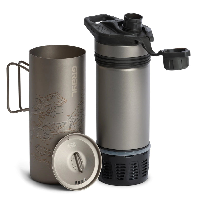 Titanium GeoPress 710ml - NEU & Limitiert - Wasserfilter