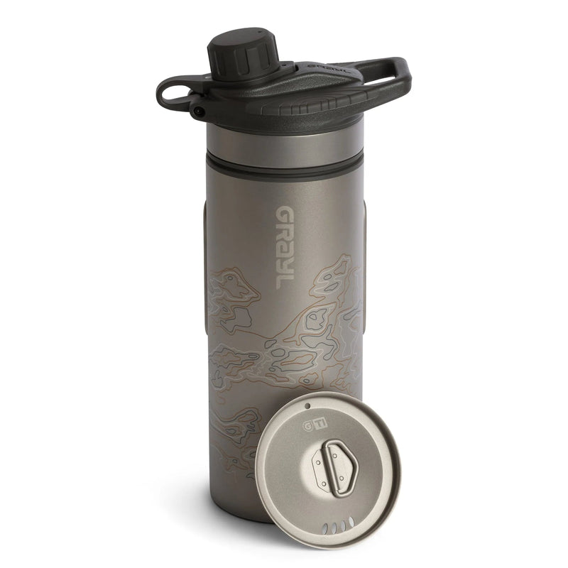 Titanium GeoPress 710ml - NEU & Limitiert - Wasserfilter