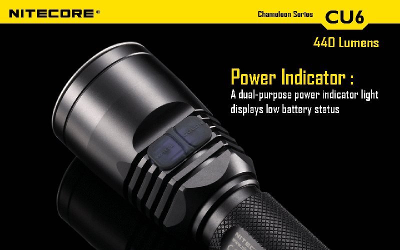 Nitecore CU6, UV, RotLicht und Weißlicht | S4 Supplies