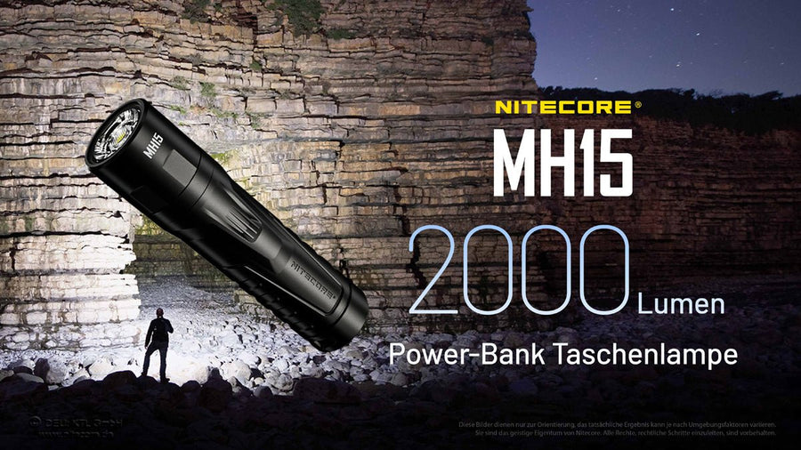 Nitecore MH15- 2000 Lumen | S4 Supplies