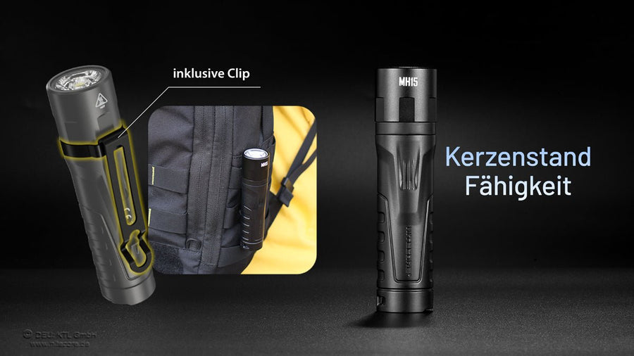Nitecore MH15- 2000 Lumen | S4 Supplies