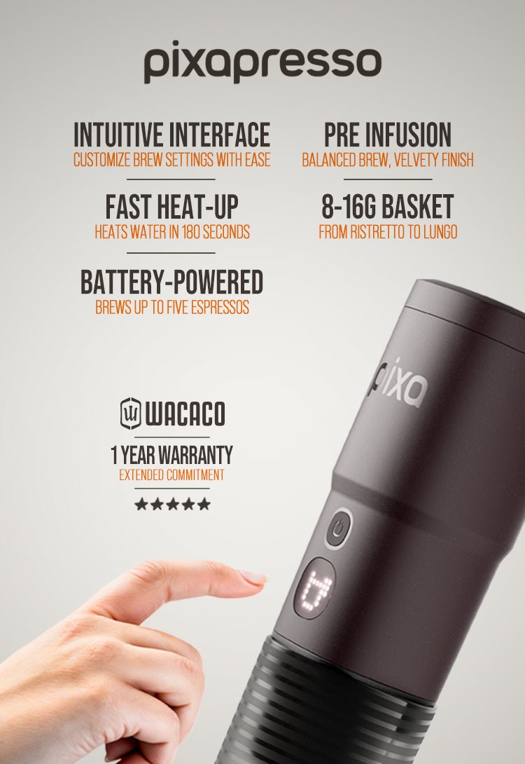 Wacaco Pixapresso - NEUHEIT - ab Mitte Juni verfügbar ! | S4 Supplies