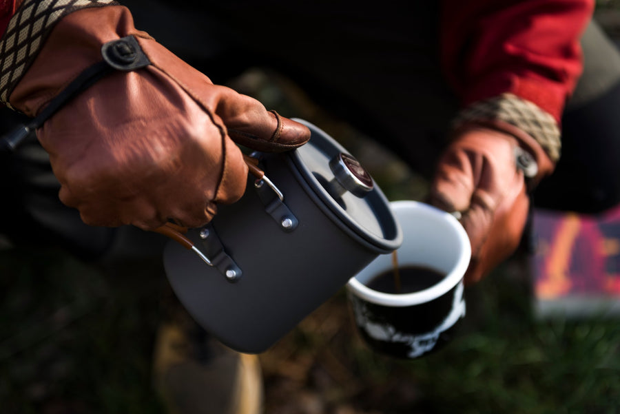 French Press & Cup